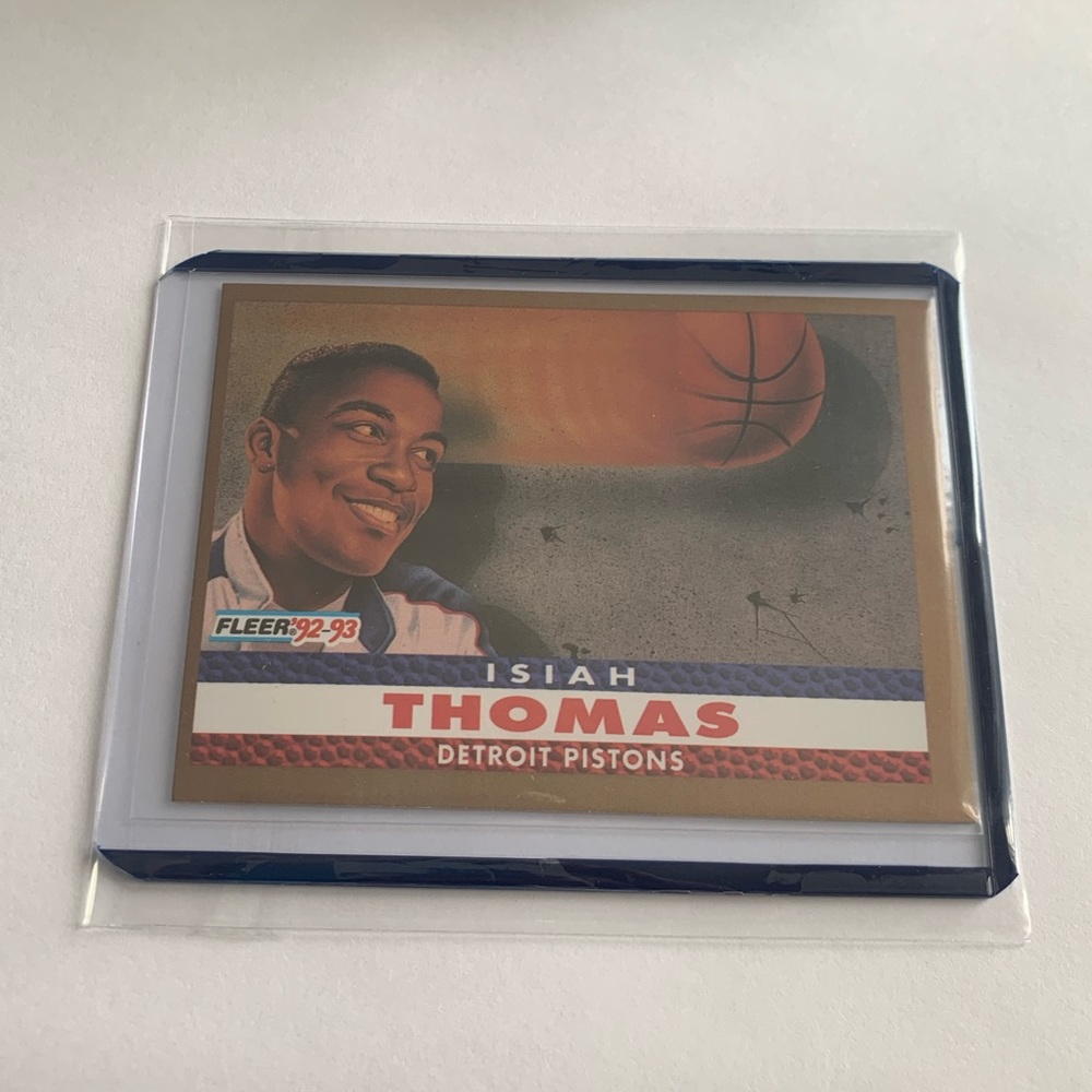 Isiah Thomas ‘92 Fleer Card
